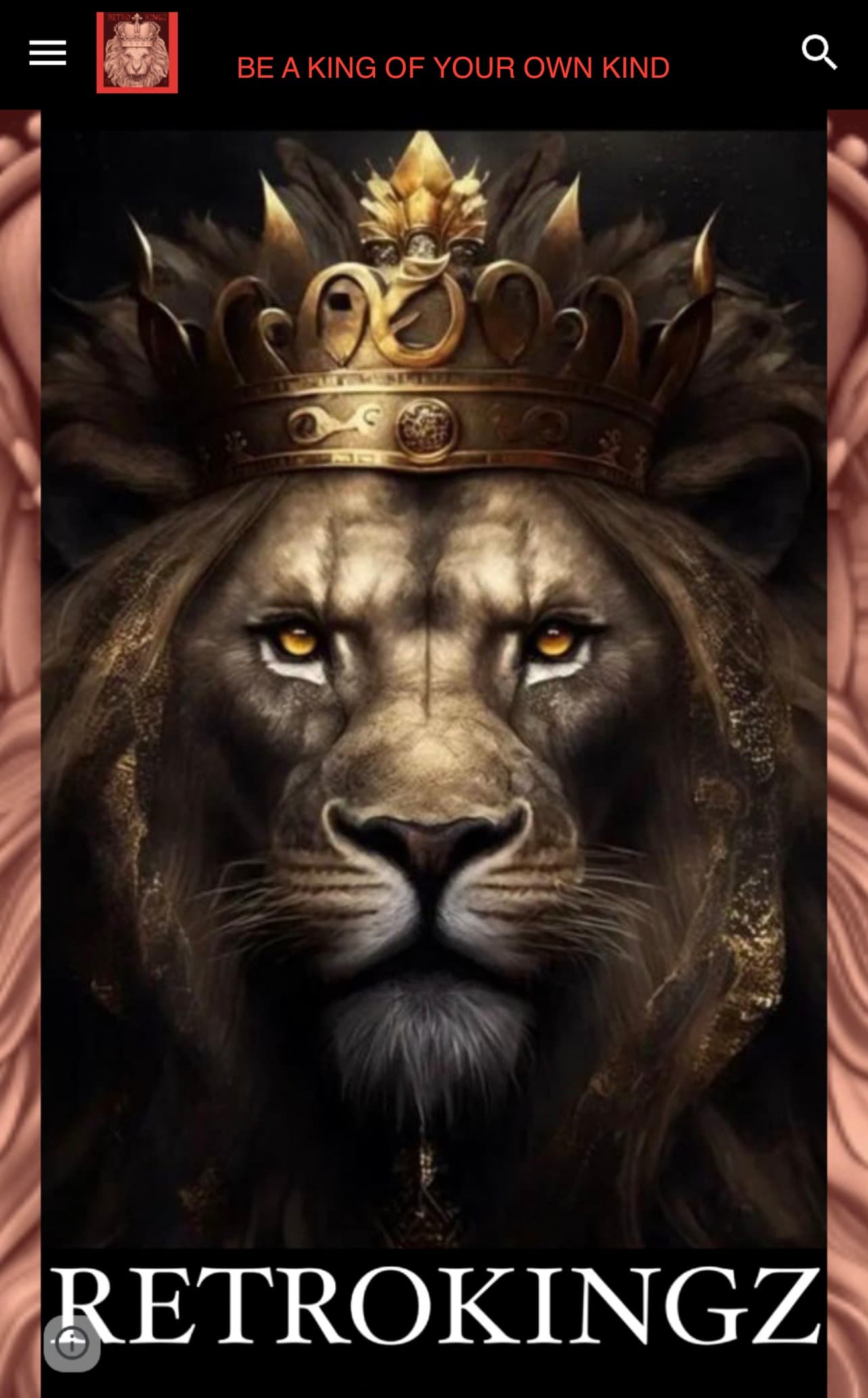 RetroKingz Lion background